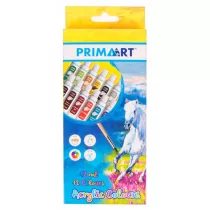 Prima Art Farby akrylowe w tubie 12 kolorw