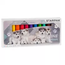 Starpak Plastelina Psy 432669 12 szt.