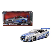 Jada F&F Nissan Skyline GTR silver 1:24 Simba