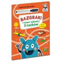 Bazgraki i nowe zabawy 3-latk�w. Kapitan Nauka. Bazgraki