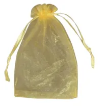 Penword Woreczki organzowe z�ote 10x15cm