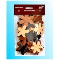 Galeria Hobby Kwiatki br�zowa 60 szt.