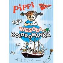 Książka Wesoła kolorownka Pippi EGMONT