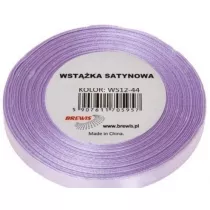 Wstka satynowa jasny lawendowy 6mm x 32m