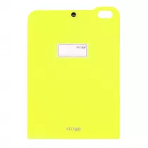 WPC Organizer pionowy Strigo A4 z 5 przekadkami neonowy zielony
