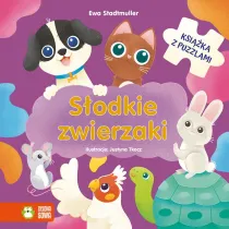S�odkie zwierzaki. Ksi��ka z puzzlami