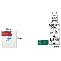 Artix Podobrazie 20x25x1.5cm, 280g