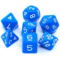 Komplet koci RPG. Matowe, niebieskie Rebel