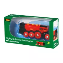 Lokomotywa klasyczna czerwona 33592 Brio