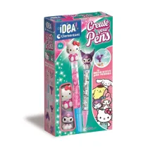 Mini fabryka d�ugopis�w - Hello Kitty, Kuromi Clementoni