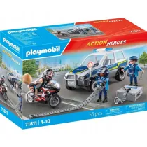 Playmobil Action Heroes Policja w poszukiwaniu przest�pcy 71811