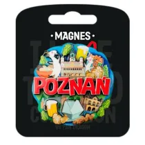 Pan Dragon Magnes I love Poland Pozna�