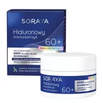 Soraya Hialuronowy Mikrozastrzyk krem do twarzy 60+ 50 ml