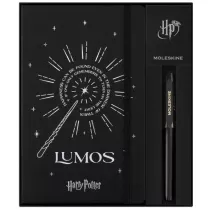Moleskine Notatnik L HP Lumos + piro kulkowe czarne