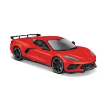 MAISTO 31534-46 Chevrolet Corvette Stingray Coupe czerwony 1:24