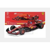 Bburago model 1:24 bolid f1 ferrari sf-24 2024 charles leclerc 18-26821