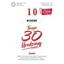 Armin Style KARNET URODZINY 30 B6 Z KOP AS GM-1007 FOL