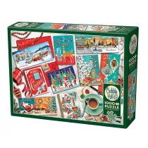 Puzzle 1000 Kartki witeczne G3 Cobble Hill