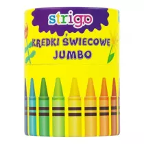 Strigo Kredki wiecowe Jumbo 36 szt.