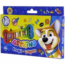 Astra Kredki grafionowe 24 kolory