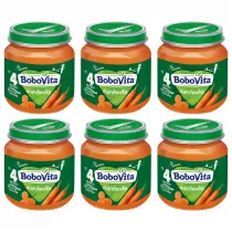 BoboVita Marchewka po 4 miesicu zgrzewka 6 x 125 g