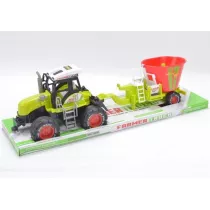 Traktor z maszyn� rolnicz� Trifox