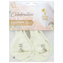 Godan Balony Premium Hel Chrzest �wi�ty (�wieca) 13" 5 szt.