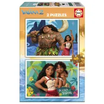Puzzle 2 x 48 el. Vaiana 2 Educa