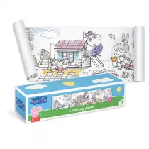 Kolorowanka na rolce winka Peppa