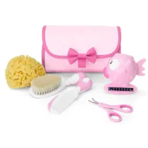 Chicco Zestaw akcesori�w do higieny i k�pieli r�owy 0m+
