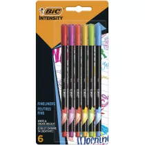 Bic Cienkopisy Intensity Fine Rainbow 6 szt.