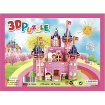 Puzzle 3D 46 el. Zamek O-press