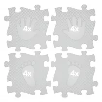 Askato Mata podogowa sensoryczna Magic Set Grafit - 16 elementw
