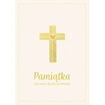 PAMIATKA KOMUNII 210X300 KRZYZ ZS