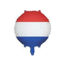 PartyDeco Balon foliowy Flaga Holandii 35cm