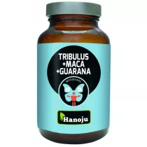 Hanoju Tribulus Maca Guarana 500 mg - suplement diety 90 kaps.