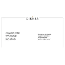 Ulotka z obni�k� ceny Diemer