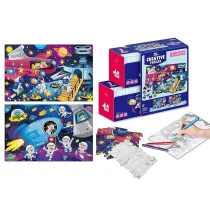 Puzzle Puzle do kolorowania MIX Adar