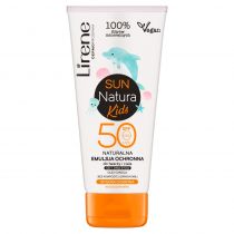 Lirene Sun Natura Kids SPF50 naturalna emulsja ochronna do twarzy i ciała dla dzieci 100 ml