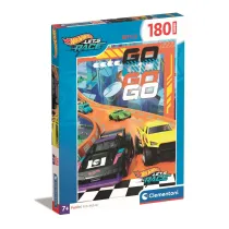 Puzzle 104 el. SuperColor. Hot Wheels Clementoni