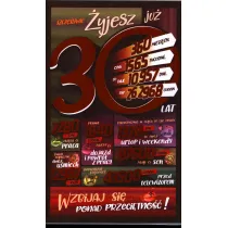 AbCard Kartka okoliczno�ciowa Urodziny 30