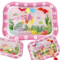Mata wodna sensoryczna dmuchana dla niemowlt wodny wiat XXL 64x50 cm