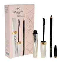Collistar Zestaw Mascara Shock+ Pencil Kajal Black