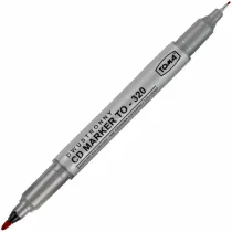 Toma Marker do CD dwustronny czerwony