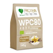 Be Organic Bia�ko serwatkowe o smaku waniliowym (koncentrat wpc 80) suplement diety 345 g Bio