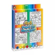Malowanie po numerach - Ch�opcy 4w1 Omega Toys