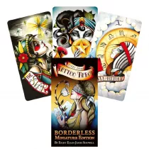 Eight Coins Tattoo Tarot, karty do wrenia, edycja mini