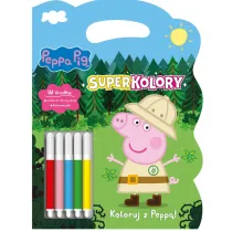 Koloruj z Pepp�! �winka Peppa. SuperKolory