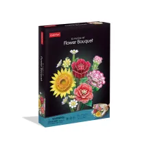 Puzzle 3D 363 el. Du�y bukiet kwiat�w Cubic Fun