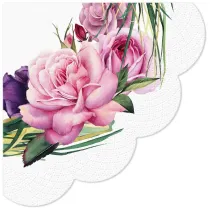 Paw Serwetki 33x33cm Gorgeous Wreath nadruk papierowy